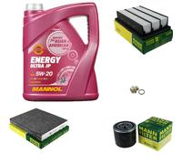 MANN Controllo Set 5 L MANNOL Energy 5W-20 per Hyundai Santa Fé II 2.7 V6