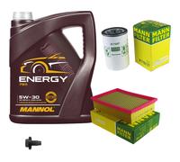 MANN Controllo Set 5 L MANNOL Energy 5W-30 Per Mazda Tribute 2.0 4WD EP