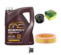 Mann Controllo Set 5 L mannol Energy Premium 5W-30 per Renault Super B C40