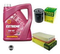MANN Controllo Set 5 L MANNOL Extreme 5W-40 Per Citroën Jumpy 1.6 U6U