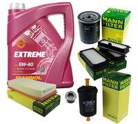 MANN Controllo Set 5 L MANNOL Extreme 5W-40 Per Citroën Jumpy 1.6 U6U