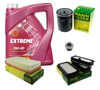 Mann Controllo Set 5 L mannol extreme 5W-40 per Citroën Jumpy 1.6 U6U