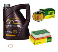 Mann Controllo Set 5 L mannol extreme 5W-40 per Intelligente Fortwo Coupé
