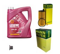 MANN Controllo Set 5 L MANNOL Legend Formula C5 0W-20 Per BMW X3 xDrive20i