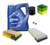 MANN Controllo Set 5 L MANNOL Special Plus 10W-30 Per Opel Vectra B 1.6I 16V