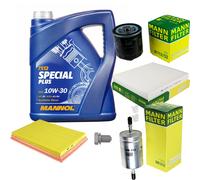 MANN Controllo Set 5 L MANNOL Special Plus 10W-30 Per VW Fox 5Z1 5Z3 1.4