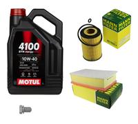 MANN Controllo Set 5 L MOTUL 4100 SYN-ERGY SPEC 10W40 Per Audi A3 Limousine