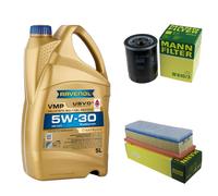 MANN Controllo Set 5 L RAVENOL VMP 5W-30 per Fiat Idea 1.4