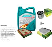 Mann Controllo Set 5L Addinol 0540 Super Light 5W-40 per Audi Q3 8UB 8UG