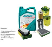 MANN Controllo set 5L ADDINOL GIGA LIGHT MV 0530 LL 5W-30 per Hyundai i30