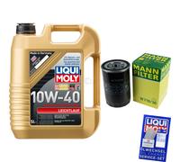 MANN Controllo Set 5L Liqui Moly 10W-40 per Audi A3 A4 VW Golf