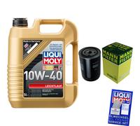 MANN Controllo Set 5L Liqui Moly 10W-40 per Audi A4 Cabriolet 1.8 T VW