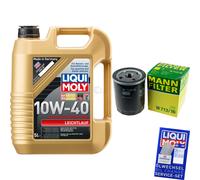 MANN Controllo Set 5L Liqui Moly 10W-40 per Fiat Punto 1.2 60 55 1.1 75