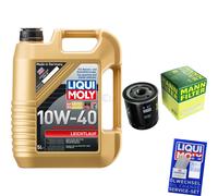 MANN Controllo Set 5L LIQUI MOLY 10W-40 per Mitsubishi Colt VI 1.3 1.1