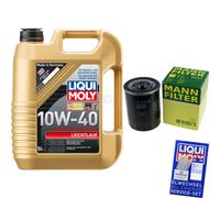 MANN Controllo Set 5L Liqui Moly 10W-40 per Mitsubishi Mirage/Space