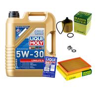 MANN Controllo Set 5L Liqui Moly 5W-30 Per Toyota Auris 1.8 Hybrid Lexus CT