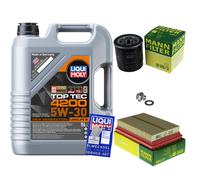 MANN Controllo Set 5L Liqui Moly 5W-30 Per Toyota Yaris 1.5 Hybrid Corolla