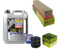 MANN Controllo Set 5L Liqui Moly Special Tec 5W-30 per Renault Clio 1.2 16V