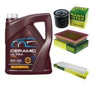 Mann Controllo Set 5L mannol Ceramica 5W-40 per Mini uno D