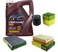 Mann Controllo Set 5L mannol Ceramica. Pro 10W-40 per Seat Inca 6K9