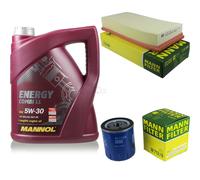 Mann - Controllo Set 5L mannol Energy Combi Metallo 5W-30 per Peugeot
