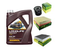 MANN Controllo Set 5L MANNOL LONGLIFE 504/507 5W-30 Per Mercedes W176