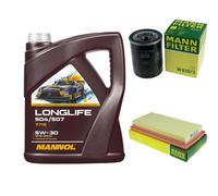 MANN Controllo Set 5L MANNOL LONGLIFE 504/507 5W-30 Per Mitsubishi A0_A