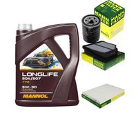 MANN Controllo Set 5L MANNOL LONGLIFE 504/507 5W-30 Per Suzuki Grand Vitara