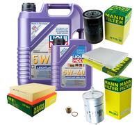 Mann Controllo Set 6 L Liqui Moly Bassa Visciosità High-Tech 5W-40 per VW Gold
