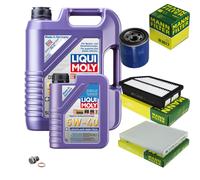 MANN Controllo Set 6 L LIQUI MOLY Leichtlauf High Tech 5W-40 Per KIA Soul II