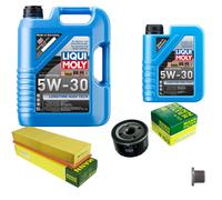 MANN Controllo set 6 L LIQUI MOLY Longtime High Tech 5W-30 per Renault Rapid