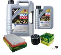Mann Controllo Set 6 L Liqui Moly Special Tec F & 5W-30 per