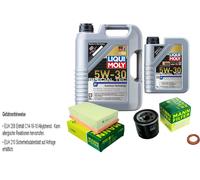Mann Controllo Set 6 L Liqui Moly Special Tec F 5W-30 per Nissan Qashqai + 2
