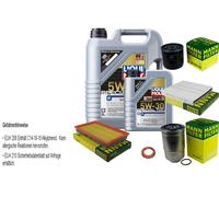 MANN Controllo Set 6 L LIQUI MOLY Special Tec F 5W-30 Per Nissan X-Trail T30