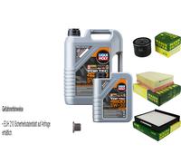 Mann Controllo Set 6 L Liqui Moly Top Tec 4200 5W-30 per Renault Scénic II (