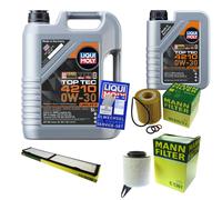 Mann Controllo Set 6 L Liqui Moly Top Tec 4210 0W-30 per BMW 1er 116i 118i