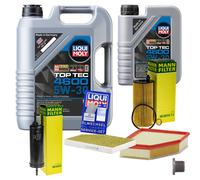 Mann Controllo Set 6 L Liqui Moly Top Tec 4600 5W-30 per BMW X3 xDrive20i