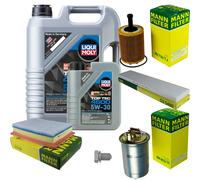 Mann Controllo Set 6 L Liqui Moly Top Tec 4600 5W-30 per VW Seat Altea Sharan