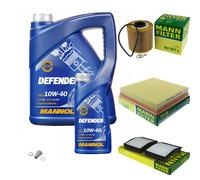 MANN Controllo Set 6 L MANNOL Defender 10W-40 Per BMW 3er Compact 316i 318
