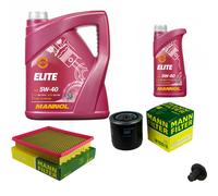 MANN Controllo Set 6 L MANNOL Elite 5W-40 Per Chrysler Voyager IV RG RS 3.3
