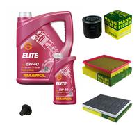 Mann Controllo Set 6 L mannol Elite 5W-40 per Chrysler Voyager IV Rg Rs 3.3