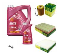 Mann Controllo Set 6 L mannol Elite 5W-40 per IN Legno Per Opel Meriva