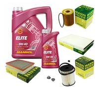 Mann Controllo Set 6 L mannol Elite 5W-40 per Opel Astra H Caravan L35