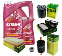 Mann Controllo Set 6 L mannol extreme 5W-40 per Citroën Jumpy 1.6 U6U