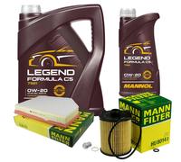 MANN Controllo Set 6 L MANNOL Legend Formula C5 0W-20 Per Volvo XC60 D4 D3
