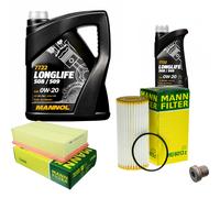 MANN Controllo Set 6 L MANNOL LONGLIFE 508/509 0W-20 Per Seat Audi Ateca KH7