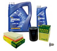 Mann Controllo Set 6 L mannol Special Plus 10W-30 per di Antenna Audi A6 1.9