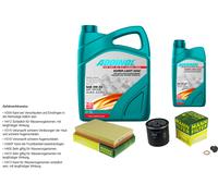 Mann Controllo Set 6L Addinol 0540 Super Light 5W-40 per Albero Opel Calibra