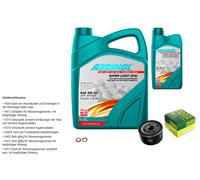 Mann Controllo Set 6L Addinol 0540 Super Light 5W-40 per Legno Renault Fluence