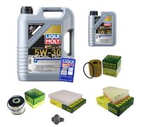 MANN Controllo Set 6L Liqui Moly 5W-30 Per Ford S-Max 2.0 TDCI Galaxy